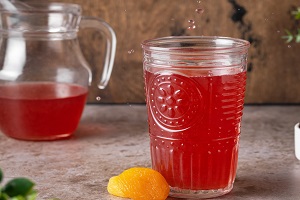 Компот из клюквы и кураги