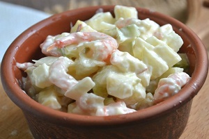 Салат Коктейль с креветками