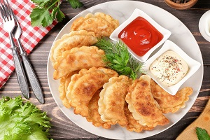 Чебупели с ветчиной и сыром