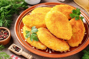 Картофельные пирожки с грибами