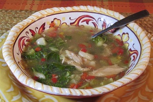 Суп из крыла индейки