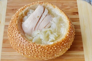 Суп Щи в хлебе