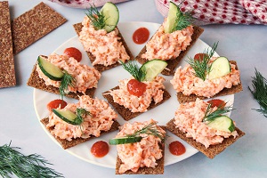 Закуска из икры сельди