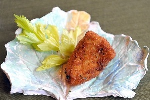 Жареный сыр Камамбер