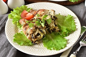 Фаршированные ножки курицы