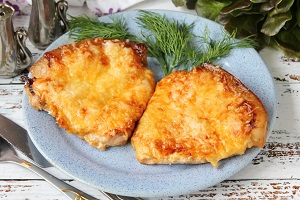 Карбонат с сыром в духовке