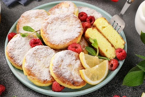 Лимонные сырники
