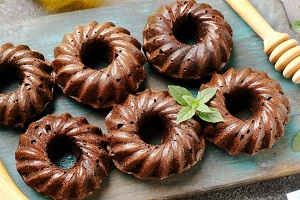 Медовые кексы без сахара и масла