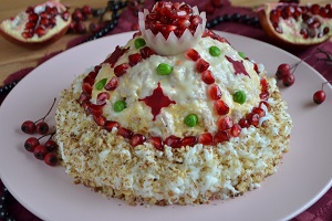 Салат Шапка Мономаха