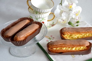 Ванильные эклеры