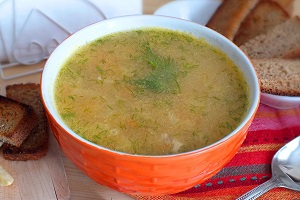 Гороховый суп с уткой