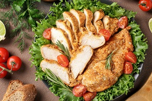 Куриная грудка в фольге в духовке