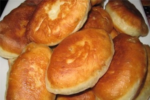 Пирожки на кефире с мясом