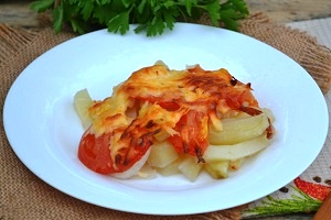 Запеканка картофельная с мясом в духовке