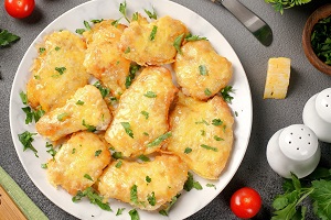 Куриные отбивные с сыром