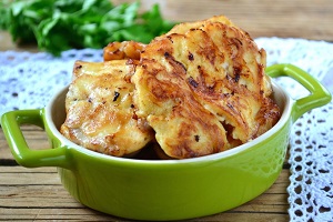 Куриные отбивные в сырном кляре