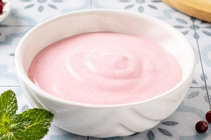 Монастырский крем из клюквы
