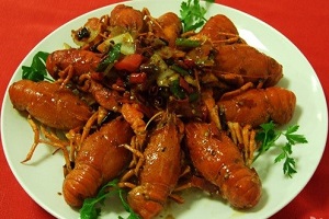 Раки на сковороде