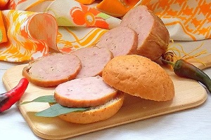 Домашняя чесночная колбаса