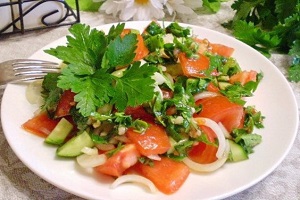 Салат к шашлыку