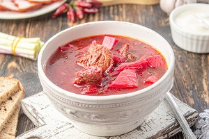 Самый красный борщ