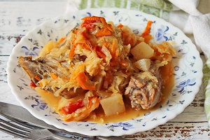Солянка с кроликом