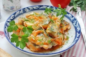 Гуляш из судака