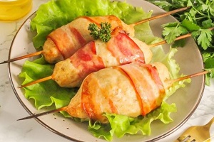 Куриное Эскимо в беконе