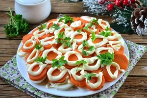 Салат Монетка на счастье