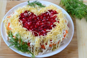 Салат Страсть и любовь