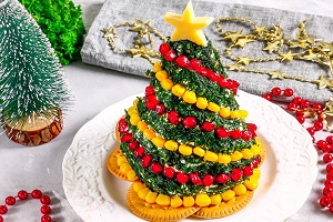 Закуска Сырная елочка