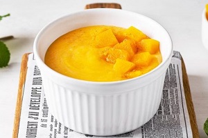 Десерт из тыквы и йогурта