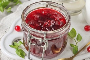 Медово-клюквенный конфитюр