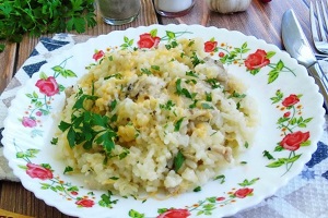 Ризотто с курицей