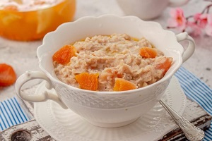 Каша с курагой