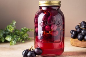 Компот из винограда со стерилизацией