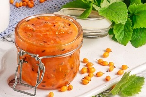 Облепиха с сахаром без варки на зиму