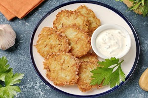 Драники из картофеля без лука