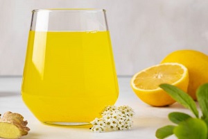 Имбирный напиток с лимоном и медом
