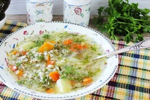 Рассольник из маринованных огурцов