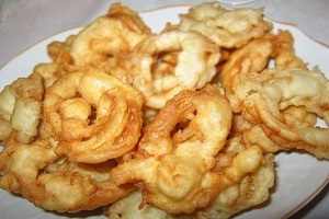 Кальмары в кляре