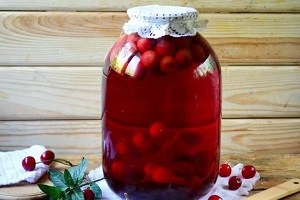 Компот из вишни на зиму