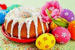 Пасхальный дрожжевой Кекс