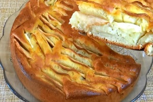 Пирог с яблоками 12 ложек