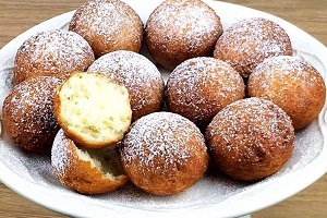 Пончики из творога