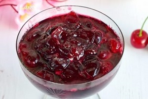 Варенье из жареной вишни