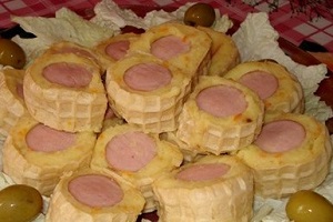 Картофельные роллы