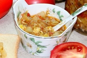 Закуска из кабачков на зиму Юрча