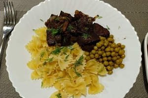 Говяжья печень по-берлински