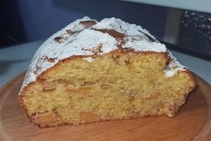 Кекс с хурмой